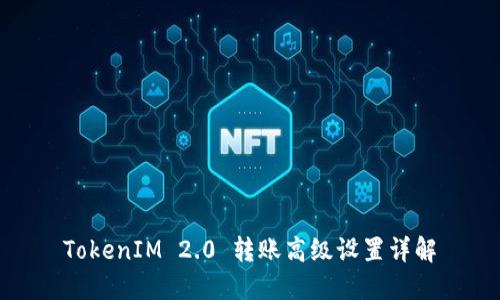 TokenIM 2.0 转账高级设置详解