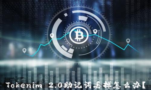 
Tokenim 2.0助记词丢掉怎么办？